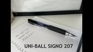 UNIBALL SIGNO Black Ink Pen Micro 207 [upl. by Miarhpe]