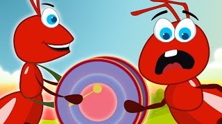 The Ants Go Marching One By One Song  Nursery Rhyme with Lyrics for Children [upl. by Domela72]