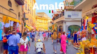 Amalfi Italy 🇮🇹  Amalfi Coast  4KHDR Walking Tour ▶67min [upl. by Levy]