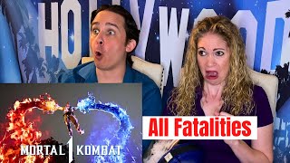 Mortal Kombat 1 All Fatalities Reaction [upl. by Heisser]