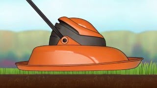 Flymo  How does a Flymo Hover Mower Work [upl. by Sanburn]