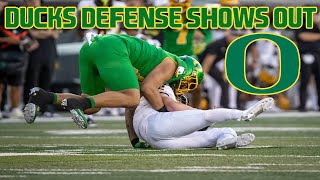 Oregons Defense Shows Out Against Idaho  Oregon Postgame Scoreboard [upl. by Caldeira958]