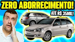 EXCELENTES NEGÓCIOS CARROS REALMENTE BONS e BARATOS DE 30 A 35MIL REAIS [upl. by Knowle]