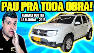 RENAULT DUSTER 16 MANUAL  INDESTRUTÍVEL BOM e BARATO PREÇO DEFEITOS e CONSUMO Avaliação [upl. by Annavoj978]