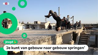 Hadi 9 doet stunts tussen het puin van de oorlog in Syrië [upl. by Pax635]