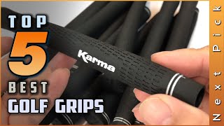 Top 5 Best Golf Grips Review In 2023  Which One Should You Buy [upl. by Hadeehuat]