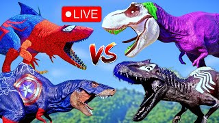 WATCH All Extraordinary Super Hero Dinosaurs Compilation 1 hour LIVE [upl. by Ettenoitna]