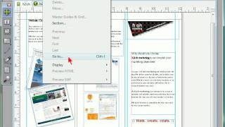 Browsing Menus in QuarkXpress 8 [upl. by Znerol]