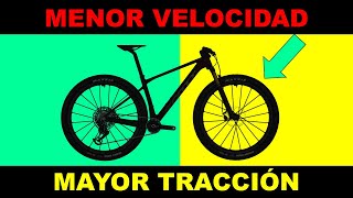 PRESIÓN DE NEUMÁTICOS MTB PARA IR MÁS RÁPIDO O MÁS LENTO EN BICICLETA [upl. by Almena]