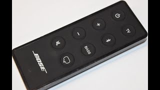 Bose Solo 5 10 15 series II TV sound system Remote Control Battery Replacement [upl. by Aneehsar]