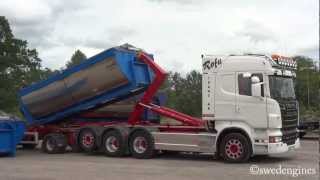 Scania R730 V8 Load Exchanger [upl. by Drofliw991]