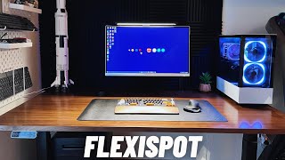 SALUTE E PRODUTTIVITÀ LAVORARE IN PIEDI CON LA SCRIVANIA FLEXISPOT E7 [upl. by Siradal]