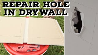 How to Patch a Drywall Hole  Ask This Old House [upl. by Casady]