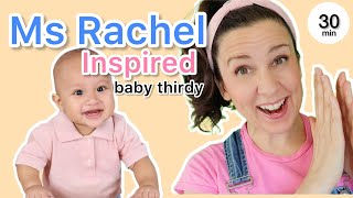 Ms Rachel  Inspired my baby thirdy [upl. by Griffy676]