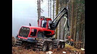 🌲Komatsu 931XC • Forstbetrieb Surtmann • Part4 • 8Rad Harvester🌲 [upl. by Hedges731]