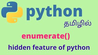 Learn Python enumerate in 357 minutes Tamil [upl. by Spitzer]