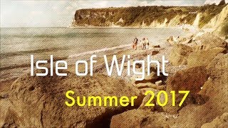 Isle of Wight Summer 2017 Holiday at Whitecliff Bay [upl. by Nylyram606]