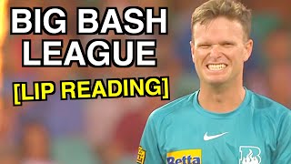 Big Bash League  Lip Reading [upl. by Renny]