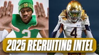 Notre Dame recruiting news Breaking down whats left on the 2025 board  Deuce Knight visit [upl. by Saidee546]