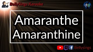 Amaranthe  Amaranthine Karaoke [upl. by Noyek330]