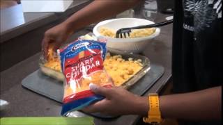 How to make Black Macaroni and Cheese  Cooking with Dana Vlog [upl. by Enaira]