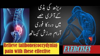 TAILBONE Coccyx Pain Relief w Massage At Home [upl. by Odranoel]