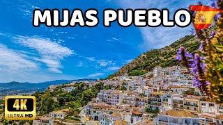 🇪🇦4K MIJAS PUEBLO Spain Spectacular and Beautiful White Village in Andalucía  Costa del Sol [upl. by Nitsid131]