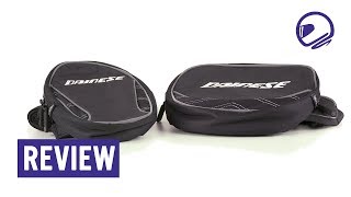 Dainese Waist Bag amp Leg Bag tassen review  MotorKledingCenter [upl. by Amla744]