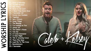 Anointed Caleb amp Kelsey Christian Songs With Lyrics 2021  Devotional Worship Songs Cover Medley [upl. by Tine840]