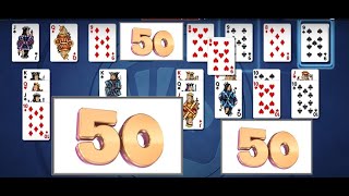 Microsoft Solitaire Collection  FreeCell  Hard  May 22 2015  50 moves [upl. by Onileva592]