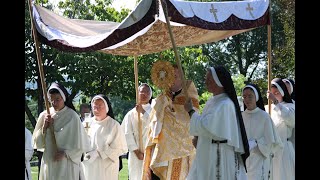 Mass and Eucharistic Procession Through Nashville Invitation [upl. by Launce139]