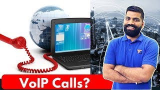 How VoIP Works Free Calls with Internet Internet Telephone [upl. by Maltzman]