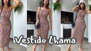 VESTIDO LHAMA  PAP CROCHET Tutorial  Passo a passo [upl. by Theresa]