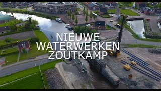 Nieuwe Waterwerken Zoutkamp  filmpje WOW prijs 2023 [upl. by Kirbie507]