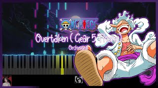 Overtaken  Gear 5 Theme Drum of Liberation One Piece Epic Version Sheet Music  Cover by Verlette [upl. by Aicenra]