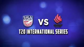 USA V Canada T20I Series 2024  Match 1 [upl. by Akissej]