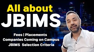 All about JBIMS  Fees Placements  Companies Coming on Campus  JBIMS Selection Criteria [upl. by Adelpho]