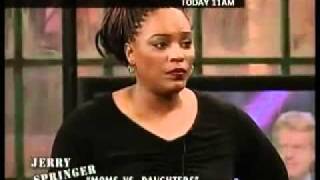 jerry springer moms vs daugh pt2flv [upl. by Nnylharas]