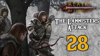 The Lannisters Attack  Mount amp Blade 2 Bannerlord  Realm of Thrones 28 [upl. by Lerraf]