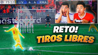 DUELO ÉPICO DE TIROS LIBRES en MODO CARRERA FIFA22 😱 RAMIRIN vs PAPIEDSON [upl. by Thorr]