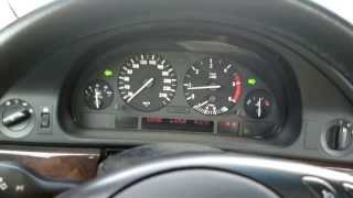 BMW E39 530d 0100 gearbox in sport mode [upl. by Elenahc475]