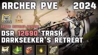 BDO  Archer PVE Darkseekers Retreat RevampRepost [upl. by Cristie663]