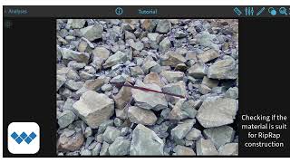 Rock Analysis Software Application to RipRap stone assessment [upl. by Gney]