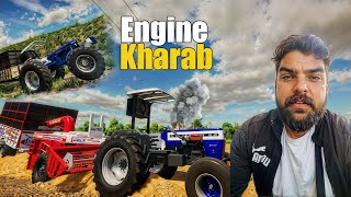 full jor lag gyea Engine kharab  DRAGON 744 🐉 Farmtrac6055 khub gyeaFS22Farming Dhaliwalgaming [upl. by An]