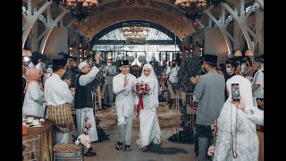 Hadi amp Adinah  Malay Wedding Showreel  Fullerton Bay Hotel [upl. by Euqinim]