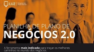 Como fazer um Plano de Negócios  Palestra LUZ [upl. by Klarika]