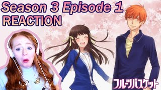 NEW OPENING  ENDING║Fruits Basket Season 3 Episode 1 REACTION [upl. by Noraa246]