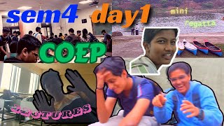 Sem 4 Day 1 BTech at COEP coep mhtcet2024 [upl. by Novelc]