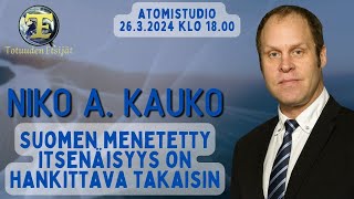 ATOMistudio Niko A Kauko  Suomen menetetty itsenäisyys on hankittava takaisin [upl. by Kerrison]