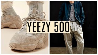 HOW TO STYLE YEEZY 500  3 Outfit Ideas  Mens Fashion  Daniel Simmons [upl. by Sekoorb]